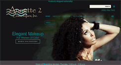 Desktop Screenshot of annette2cosmetics.com